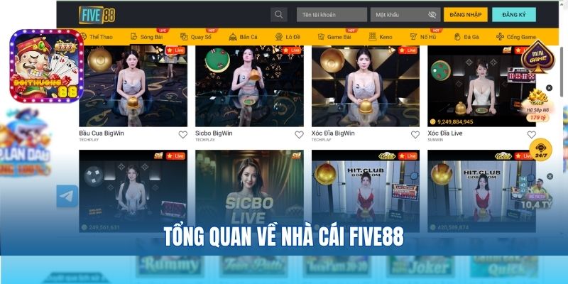 Five88 – Nhà Cái Uy Tín Về Dịch Vụ Cá Cược Online