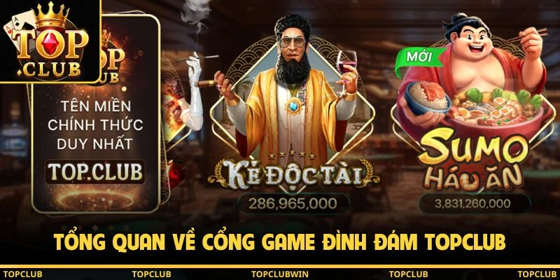 sảnh game bài đẳng cấp topclub - Không gian giải trí top club